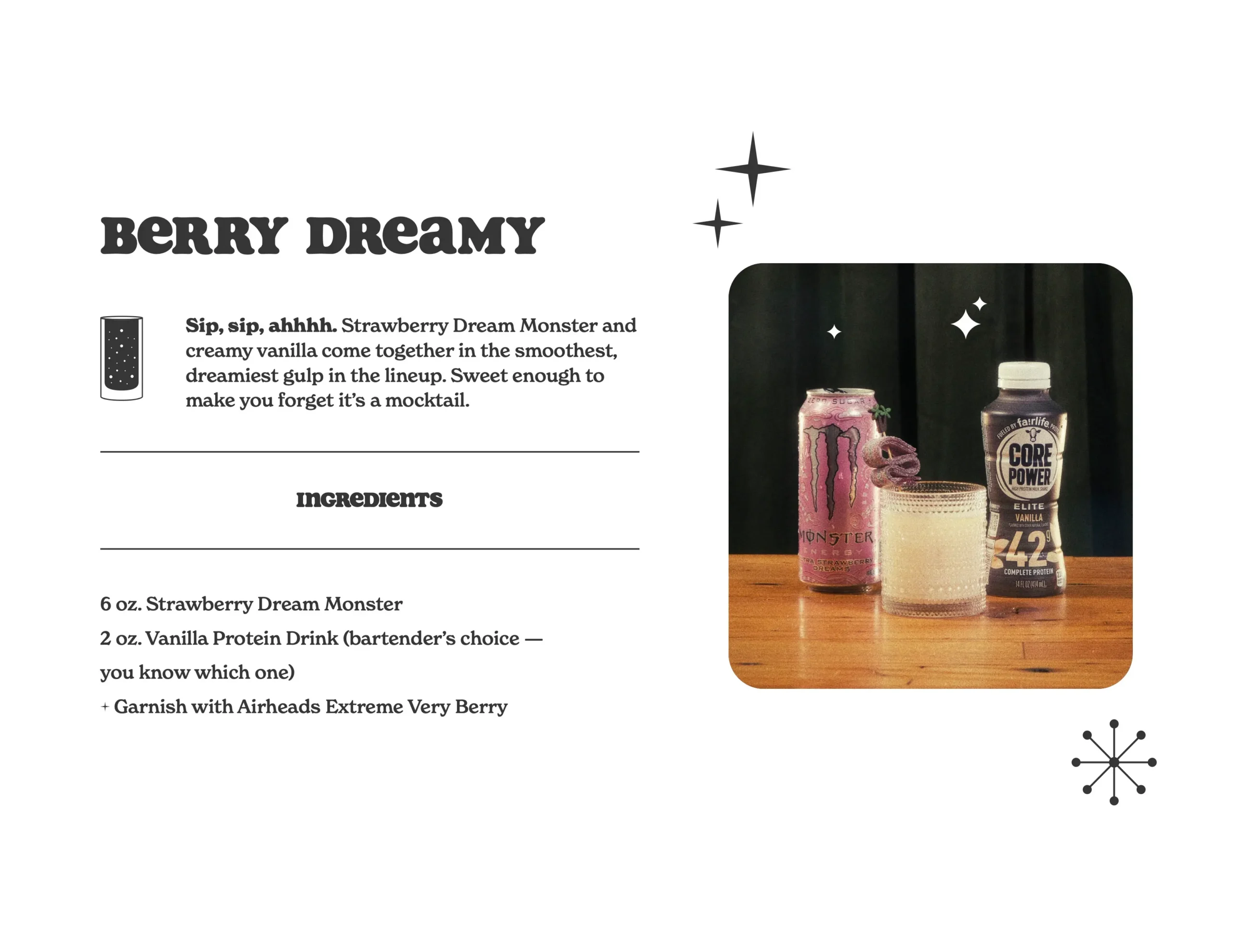 GoMart's Groovy Gulps recipes