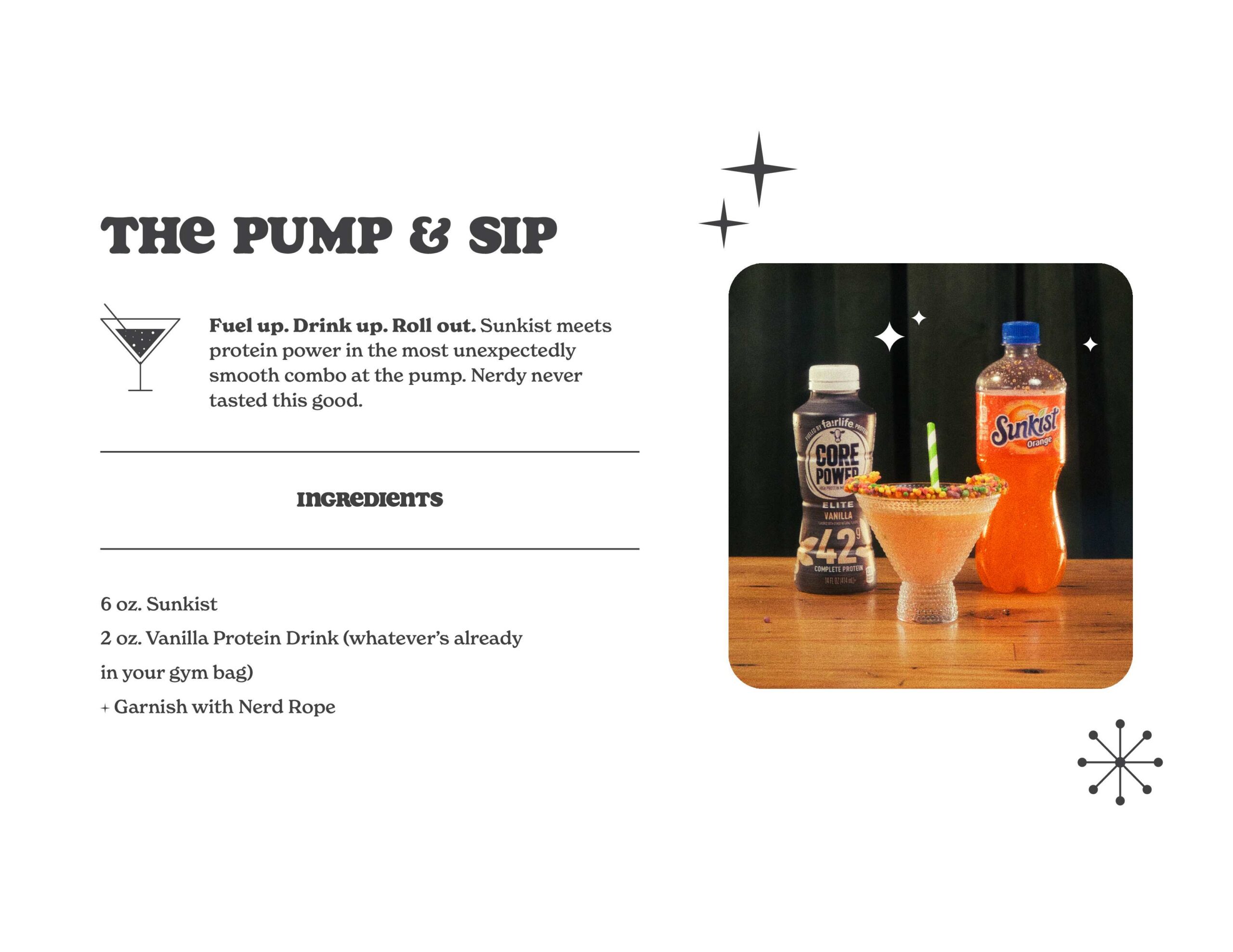 GoMart's Groovy Gulps recipes