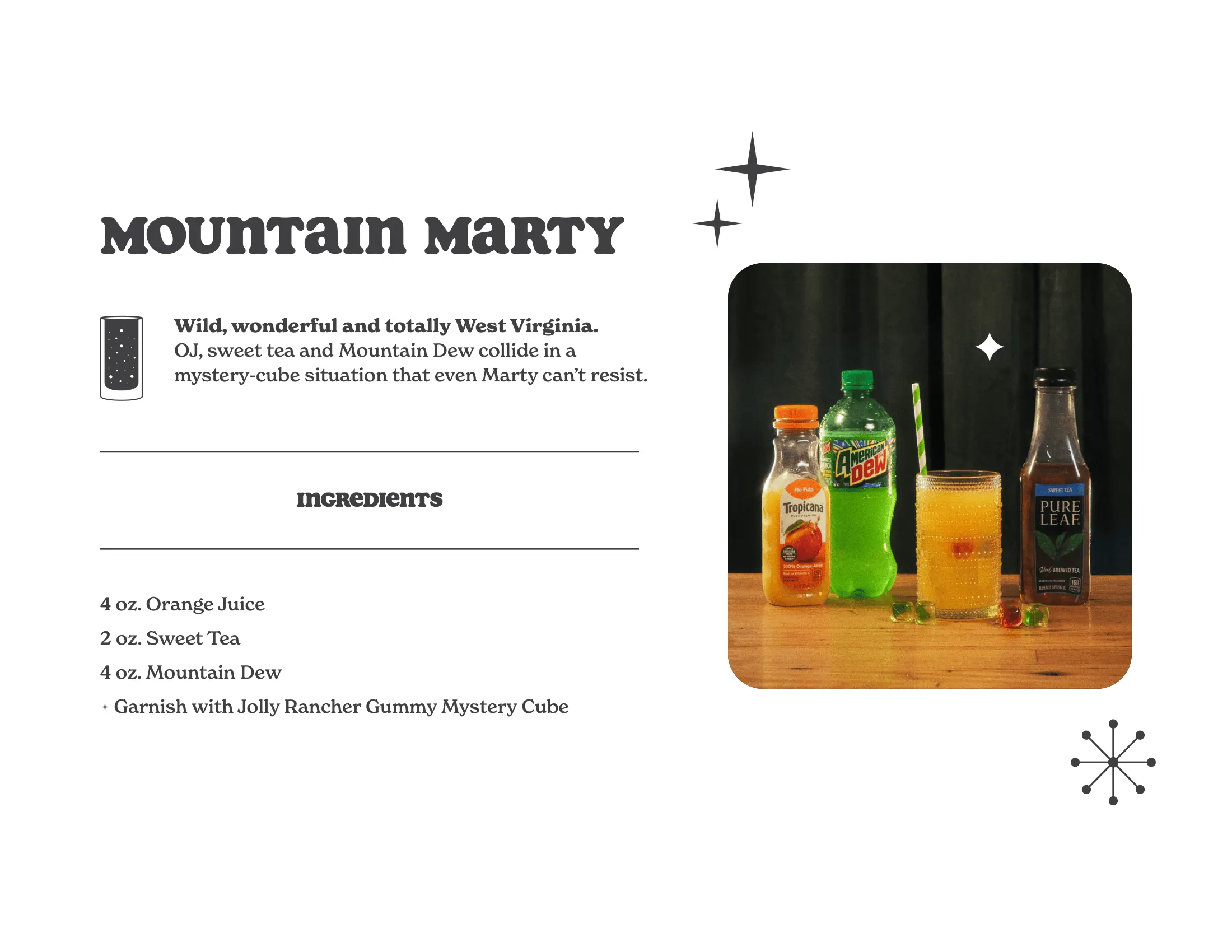 GoMart's Groovy Gulps recipes