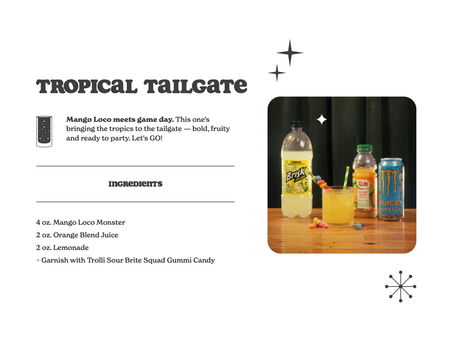GoMart's Groovy Gulps recipes